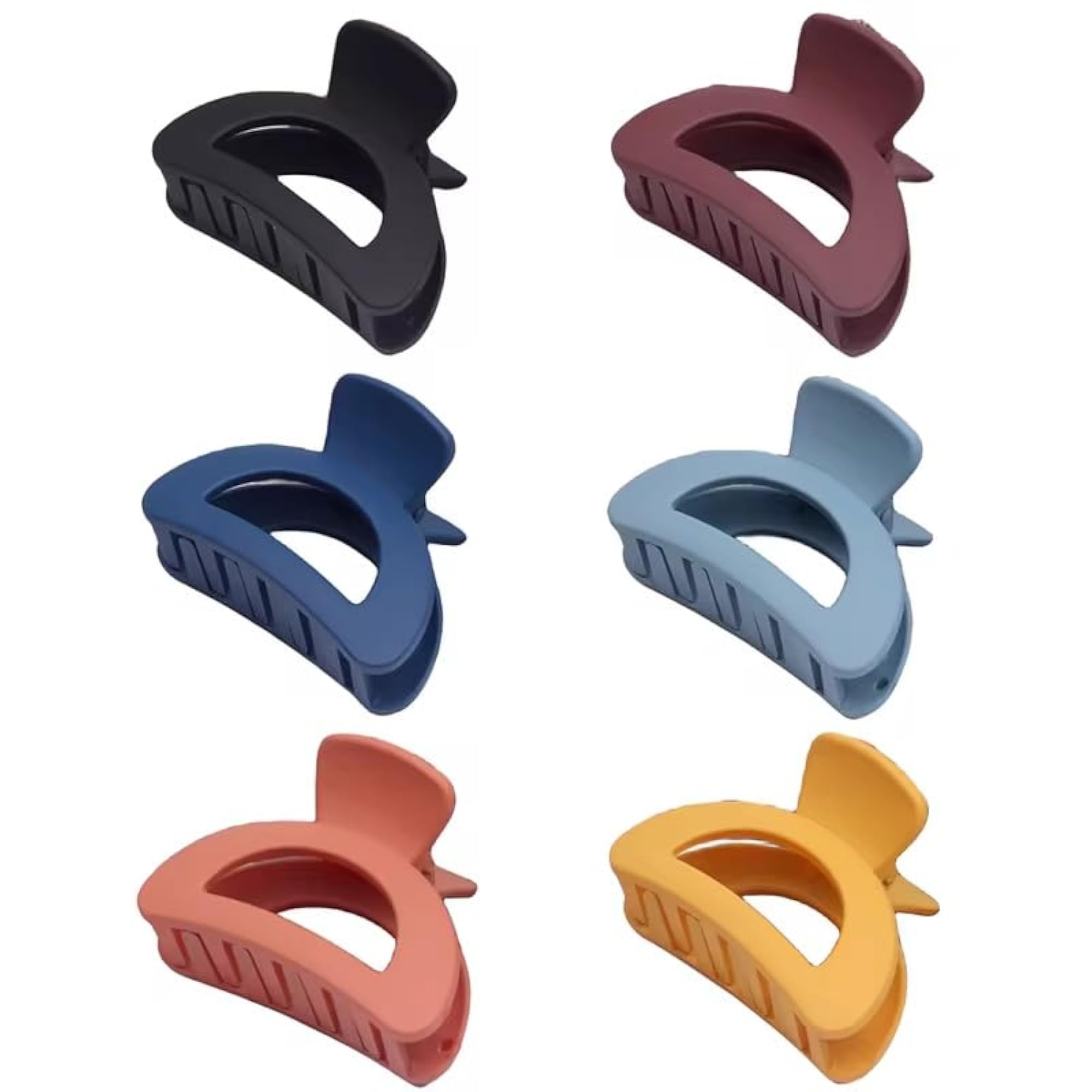 6 Pcs Hair Claw Clips Set, Daily Use Accessories