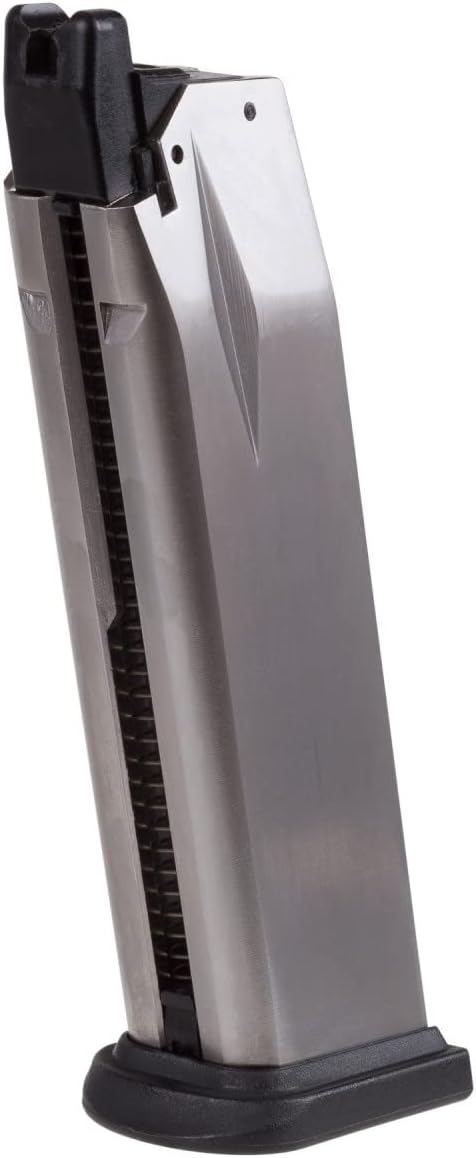 Air Venturi Springfield Armory XDM 25 Round Green Gas Airsoft Magazine, Fits 4.5 & 3.8 Pistols
