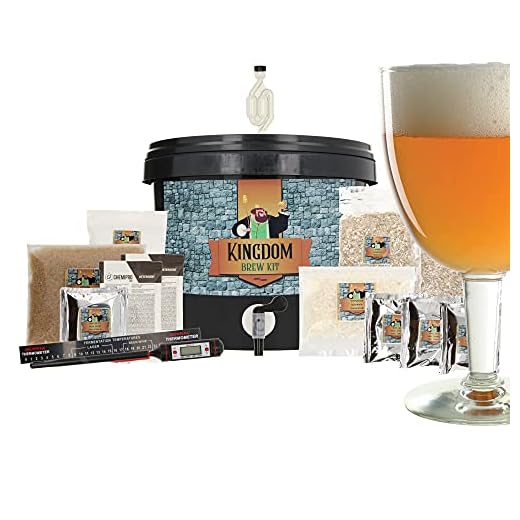Brewferm Kingdom - Kit Brassage Biere pour Le Brassage à Domicile - Tripel - 5 Litre - Pack de Brassage Complet - Bière Belge 070.002.2