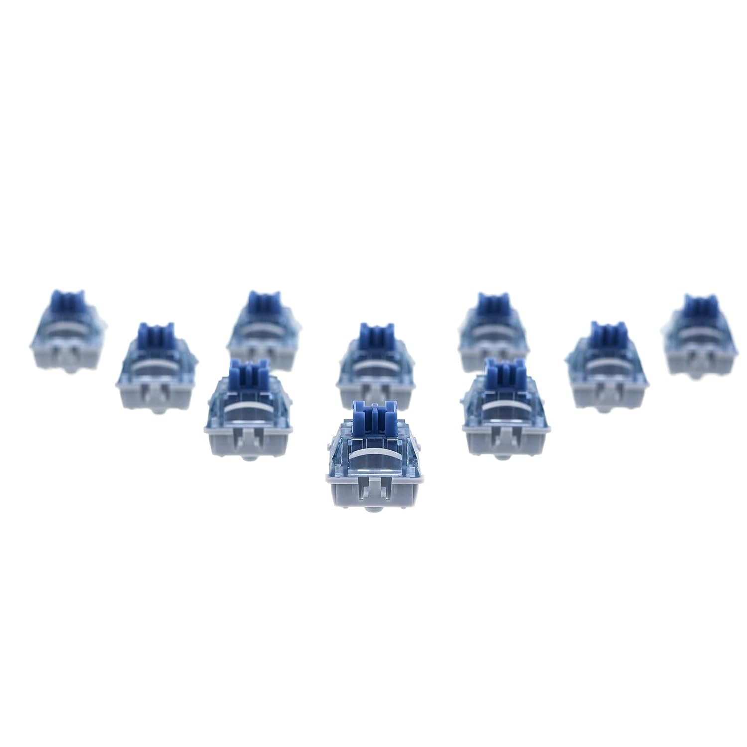 GK GAMAKAY Pegasus Tactile Silent Keyboard Switch with LED Diffuser for Backlit Mechanical Keyboard 5 Pin Pre-lubed Switches for DIY (Pegasus V2 Switch-70Pcs)
