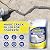 Concrete Crack Filler, High Elasticity Self Leveling Cement Magic Crack Filler for Concrete, Fast Drying, Repairs Cracks in Driveways, Patios, Sidewalks, Indoor and Outdoor - Grey (4pcs)