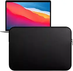 Capa Case compativel com MacBook Air 13,3" polegada resistente a impactos, arranhões á prova d'água Preto