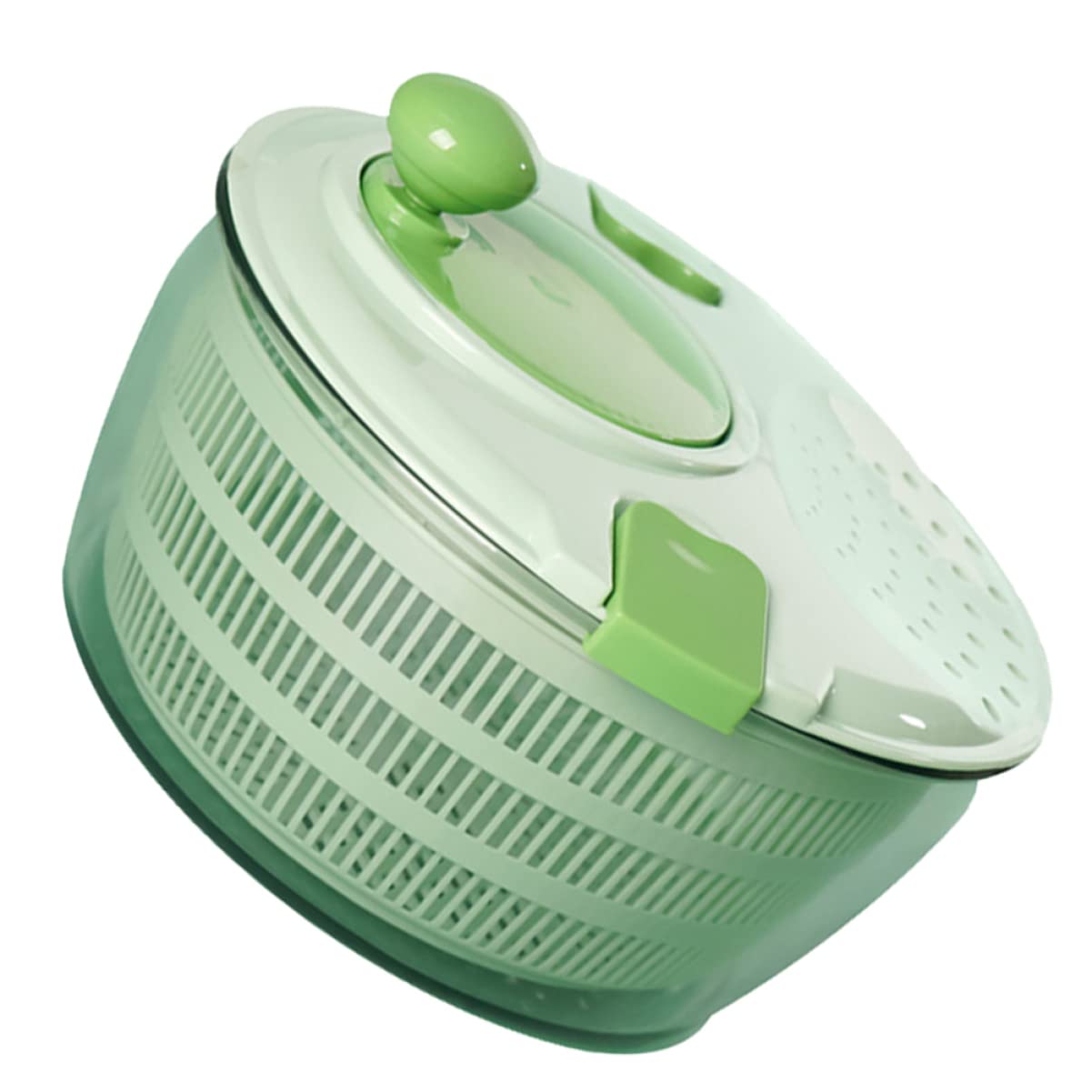 Mobestech Salad Washer Dryer Vegetable Fruits Dryer Lettuce Choer Spring Mix Salad Spinner