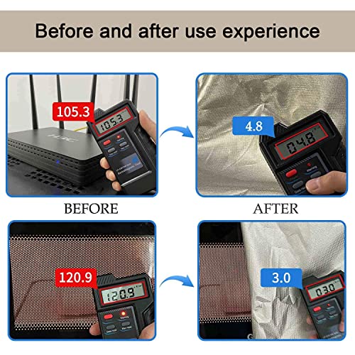 Vejesime Farday Fabric Farday Cage Military Grade Conductive Material For Fabric Protection Em From Cellular Signal thumb #3