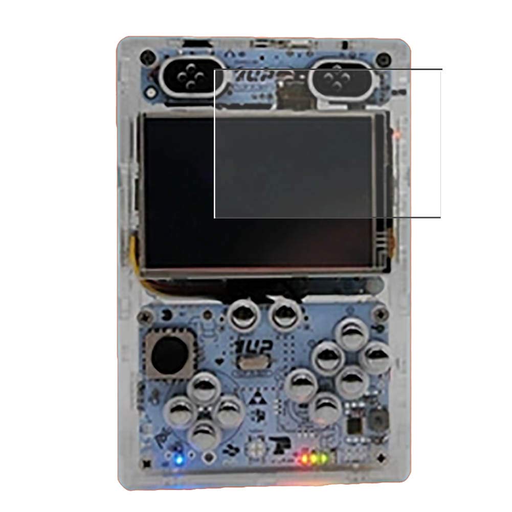 VaxsonPack of 3 Screen Protectors, Compatible with 1UP Pi-Boy XL, Screen Protector Bubble-Free [Not Tempered Glass]