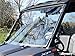 SuperATV Full Size Windshield for 2017+ Polaris Ranger XP 1000 (See Fitment) | Non-Scratch Resistant 1/4