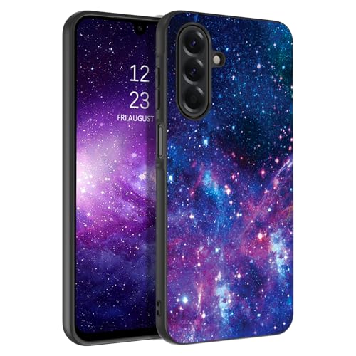 BENTOBEN - BENTOBEN Hülle für Samsung Galaxy A17 5G Hülle, Handyhülle Samsung Galaxy A17 Case Leuchten im Dunkeln Slim dünn Fluoreszenz Nebula Muster PC Schale TPU Bumper Kratzfest- Lila - -5%