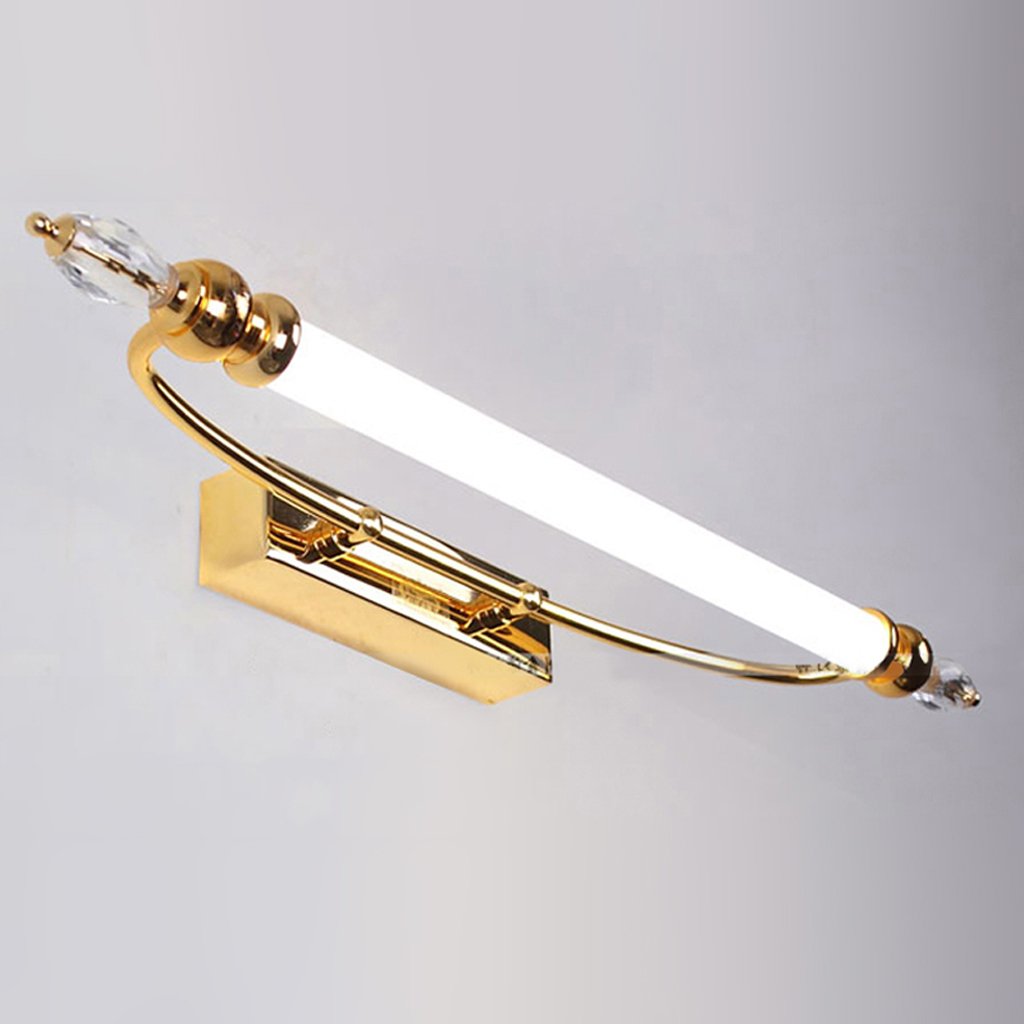 JPH - Mirror Front Light Bathroom Damp-Proof and Rust-Proof Bathroom Vanity European Retro Light American Waterproof Mirror Headlight (not Including Mirror)