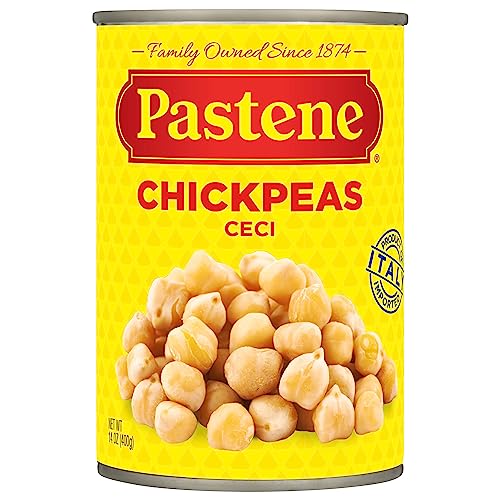 Pastene Chick Peas, 14 Ounce (Pack of 12)