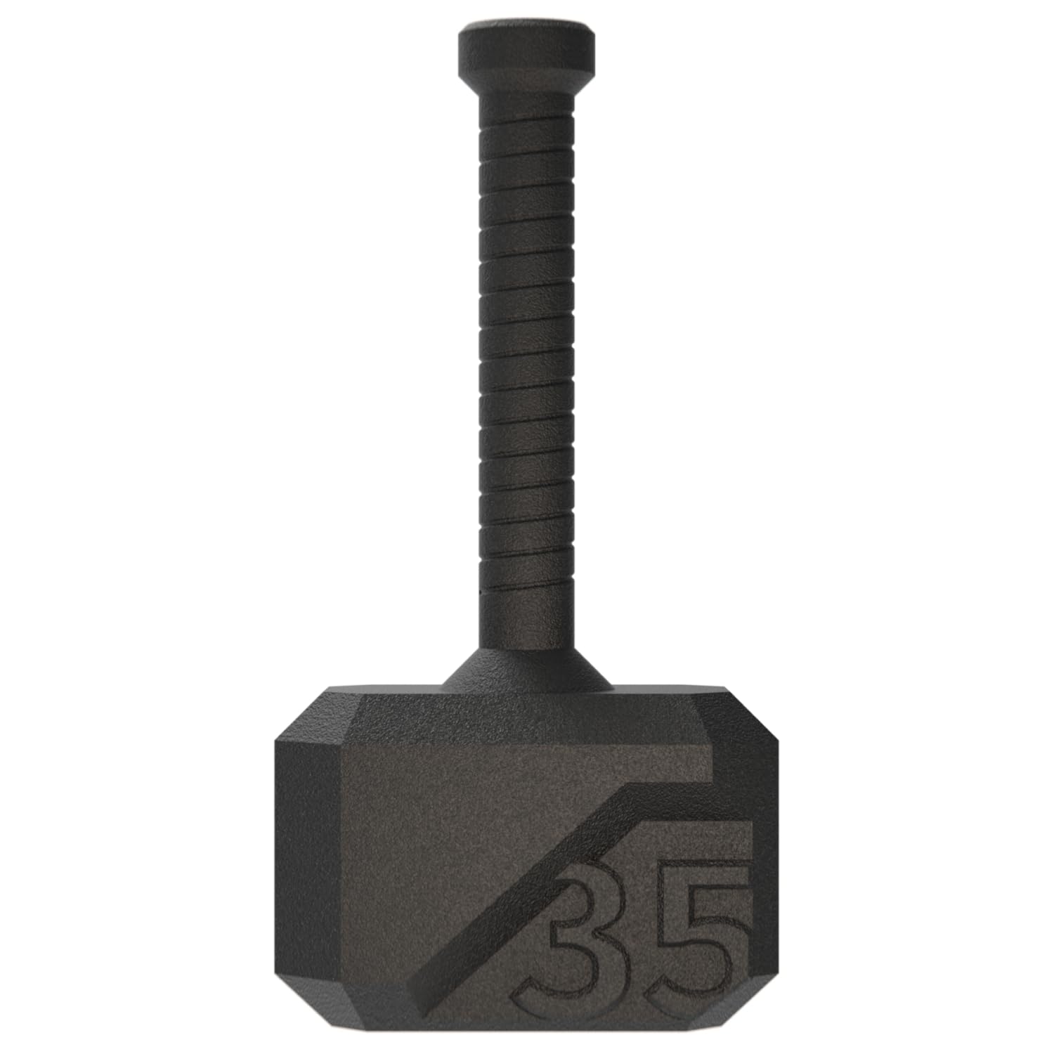 Tribe WOD Hammer Kettlebell 35LB | Thor Hammer 16kg for Cardio Training | Hand weights & workout Home Gym Equipment sets for Women & Men (15-70lb) | Stormbreaker Shake weight
