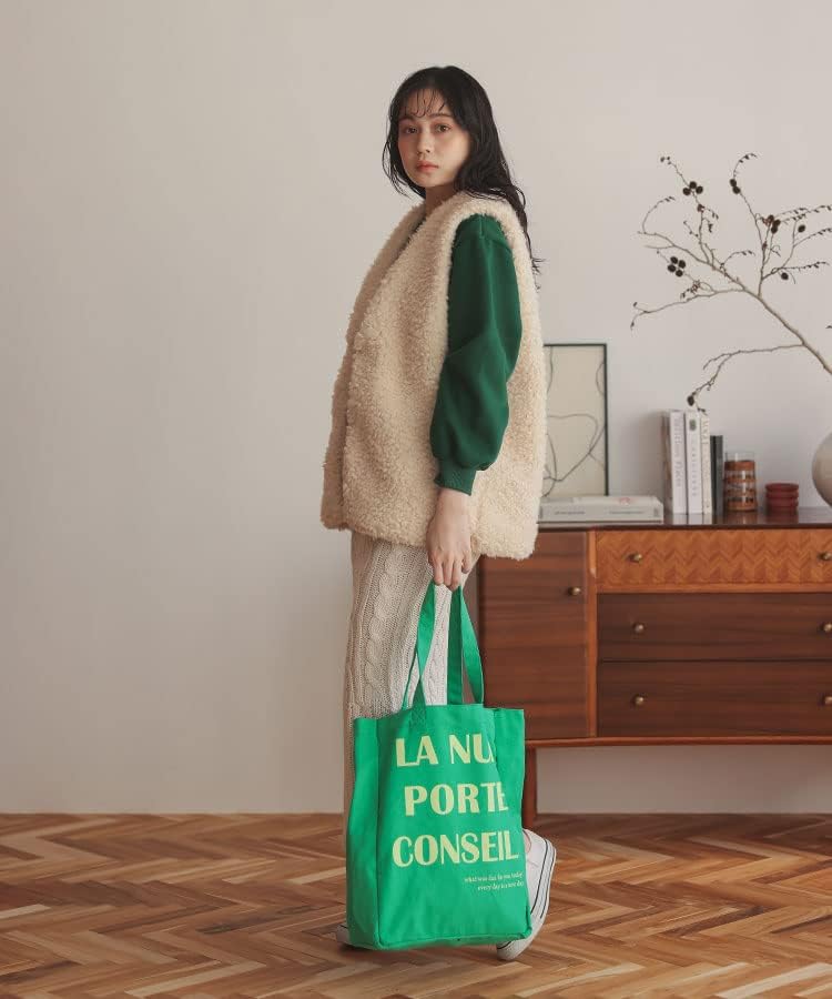 [DONOBAN] レディース バッグ トートバッグ エコバッグ 大きめ 大容量 うちわ オタ活 推し活 A4 無地 ロゴ カラーキャンバス ラージトート 推し活トートバッグ