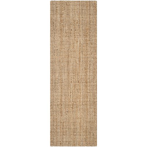 Safavieh Natural Fiber Collection Accent Rug - 2'3" X 5', Natural, Handmade Farmhouse Jute, Ideal For High Traffic Areas In Entryway, Living Room, Bedroom (Nf747A) #TOP3