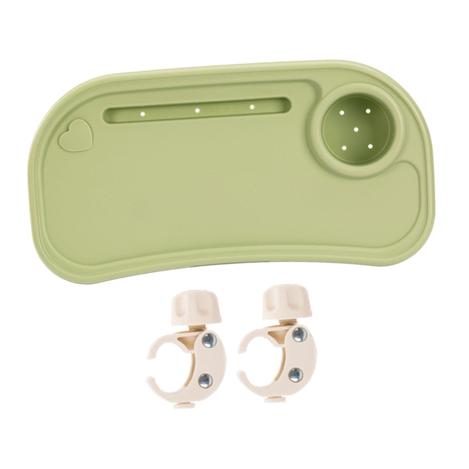 Colcolo Plateau Repas Universel pour Poussette, Porte-gobelet, Accessoire Facile à Installer, Compatible avec la Plupart des poussettes.