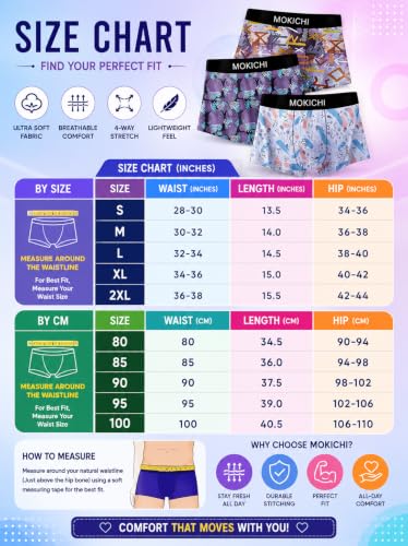 Image of Men's Printed Boxer Briefs | Comfortable Trunk-Style Innerwear with Elastic Waistband | Multicolor Pack of 3
