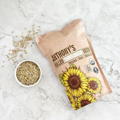 Anthony'S XAWY-211 Organic Hulled Sunflower Seeds thumb #5