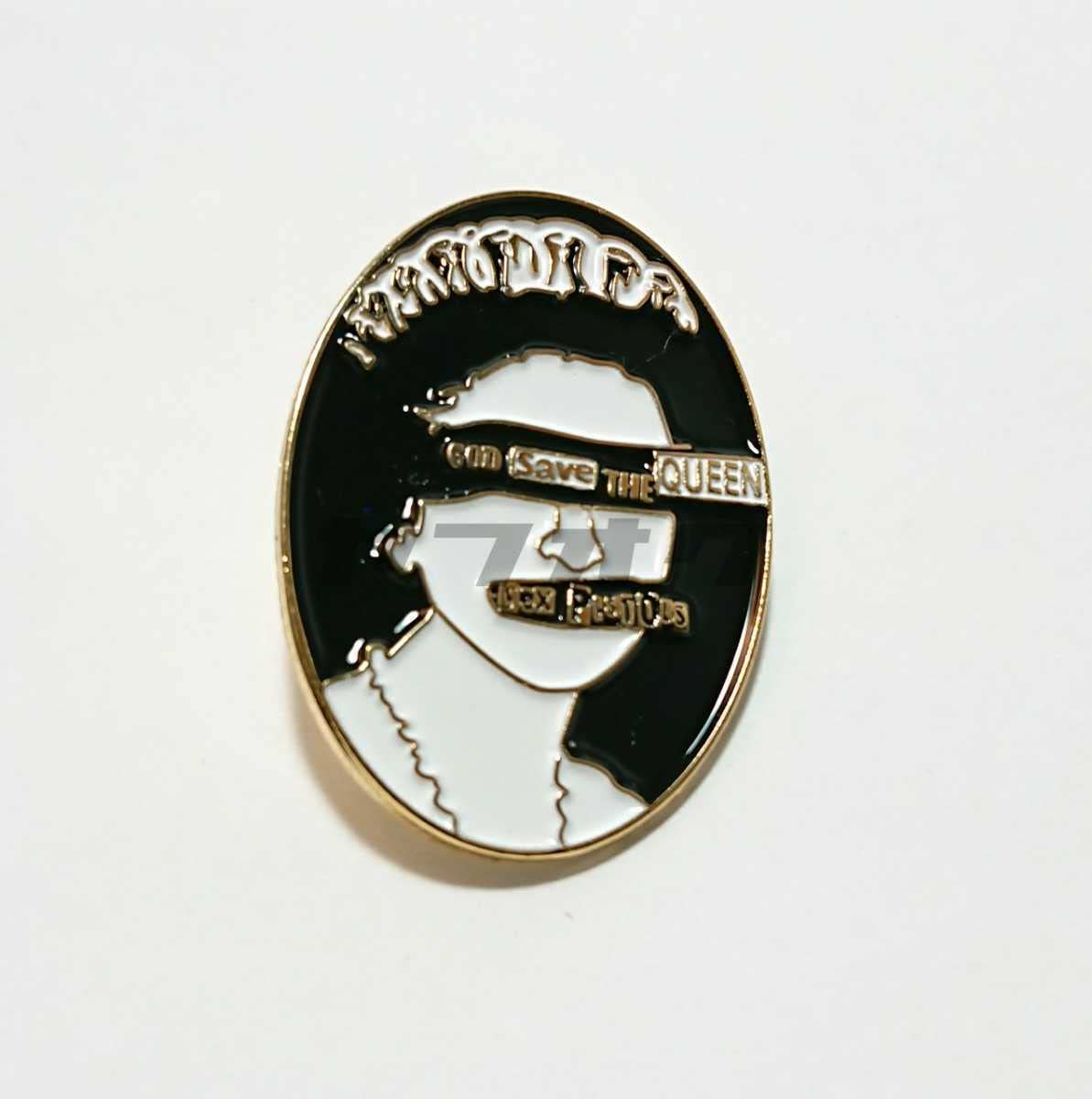 Amazon.co.jp: ピンバッジ God Save The Queen パンクロック