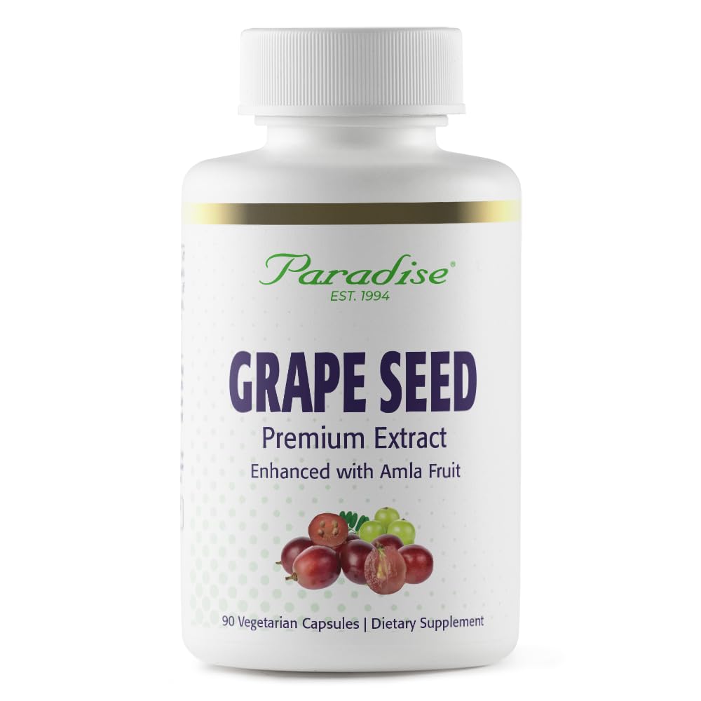 Amazon.com: Paradise Herbs Grape Seed Extract, Active Whole
