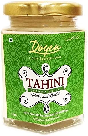 Doyen Tahini - Middle East Sesame Paste for Hummus and Falafel Wraps (175gm)| Gluten Free| Keto Friendly
