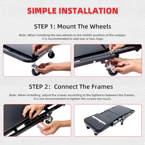 WheelX 36 Inch 3-in-1 Mode Creeper