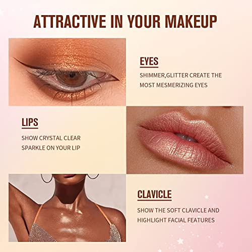 Liquid Luminizer,Body Luminizer, Face Body Highlighter,All In One Makeup Liquid Illuminator,Waterproof Moisturizing Light Shimmer Illuminator For Face & Body(#4-Candlelight) #TOP5