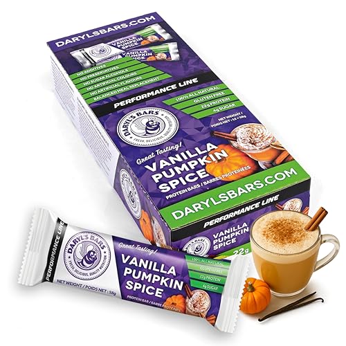 Barra de proteína Vanilla Pumpkin Spice Daryl's Bars miniatura 1