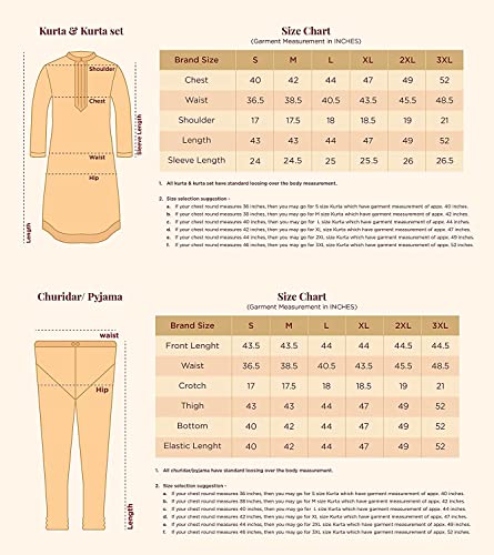 Image of Manyavar Men's Chikankari Kurta Set (2pcs)