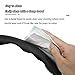 2Pcs Steering Wheel Cover for Opel Corsa D A B C E F OPC 2017-2021-pr, Anti-Slip Design Comfortable Grip Stylish Appearance Universal Type Car Steering Wheel Cover,A/Black
