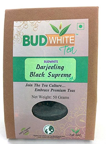 Budwhite Darjeeling Black Supreme Tea - 50 G Loose