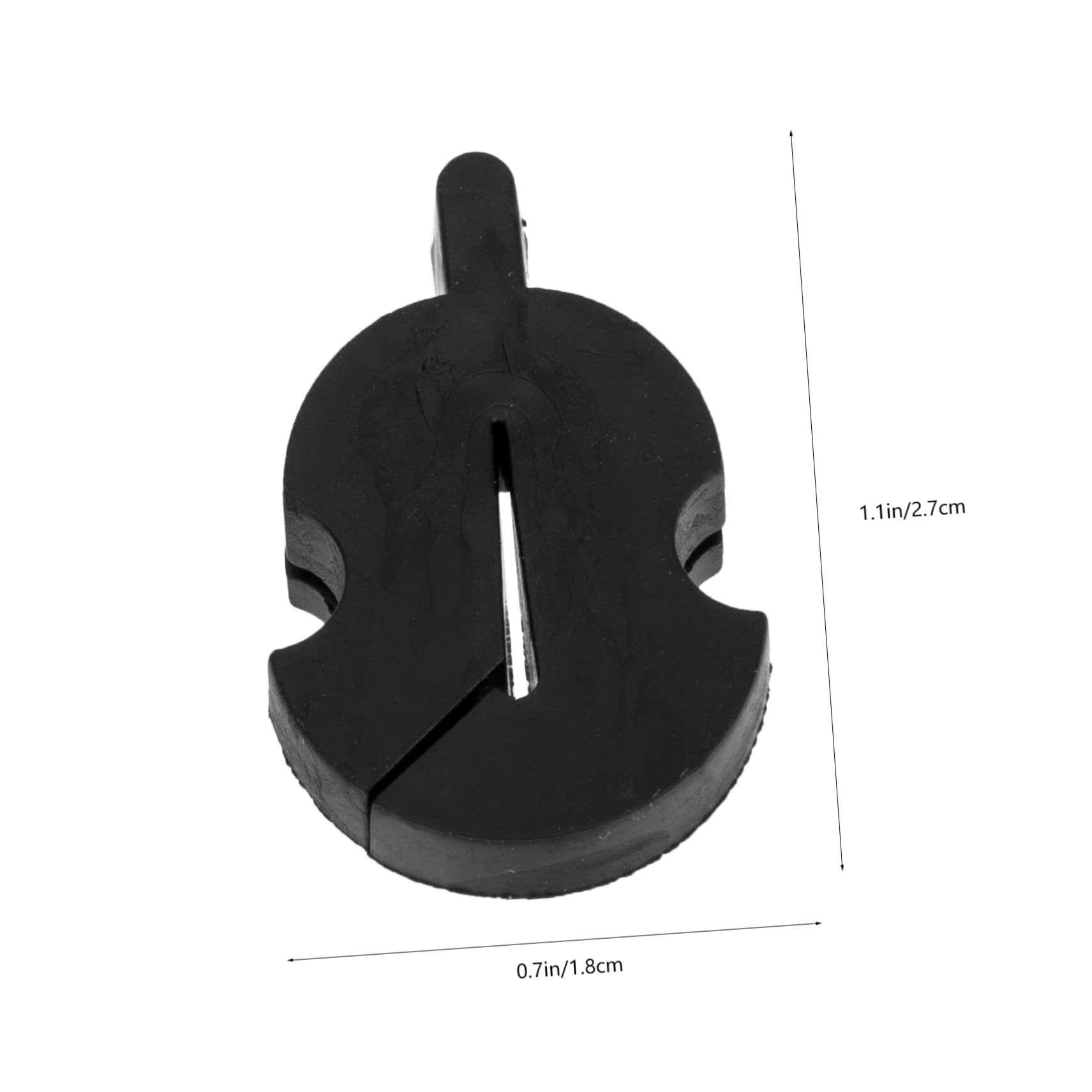 ibasenice 40pezzi Silenziatori Per Violino Gomma Per Praticare Silenzio Accessori Per Principianti Per Volume Lezioni Prove