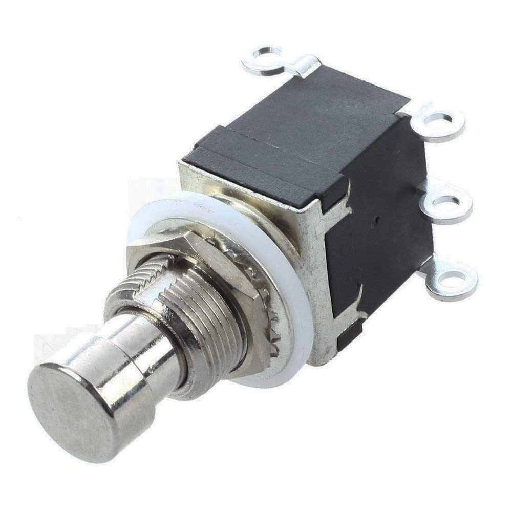 Amazon | ギタースイッチ DPDT 押ボタンスイッチ オルタネイト 6ピン