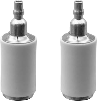 2-Pack Fuel Filter for Husqvarna Trimmer 128LD 125 124, Replaces 530095646 530069247, Compatible with Poulan Craftsman Leaf Blower Edger Chainsaw - Durable Fuel Filter for Small Engines