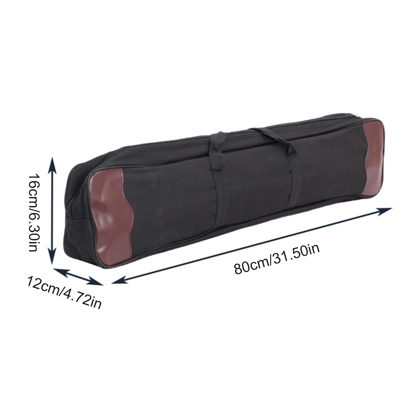 Newwyt Archerys Borsa per Arco ricurvo Borsa Portatile da smontare Custodia per Arco Leggera Borsa a Tracolla Singola Custodia per Arco Lunga per Trasporto Freccia