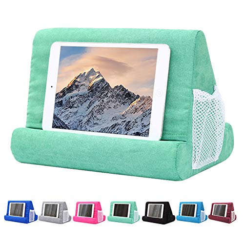 Finelyty Tablet Pillow Stand para iPad, Phone Pillow Lap Stand, Tablet Stand Pillow Holder, Multi Angle Soft Pillow Pad, Lap Stand Mobile Phone Holder