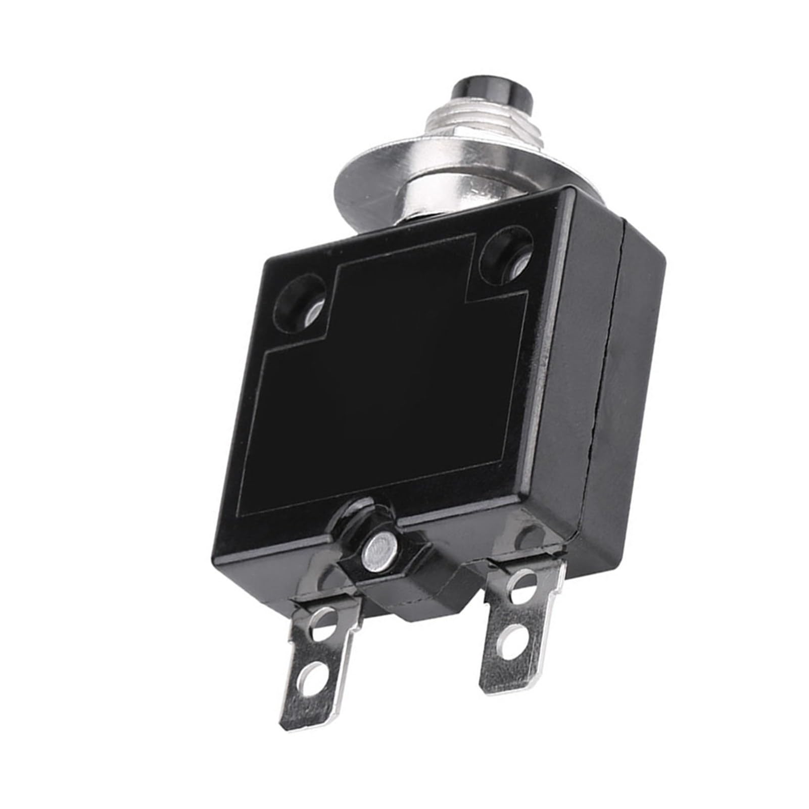 Cocoarm Wyłącznik Automatyczny, Termiczny Reset Ręczny Zabezpieczenie Przed Przeciążeniem 18 A Plastik Metal DC 50 V AC 125 Do 250 V Kompaktowy Przełącznik Resetowania Do Miniładowarki 7600 (5A)