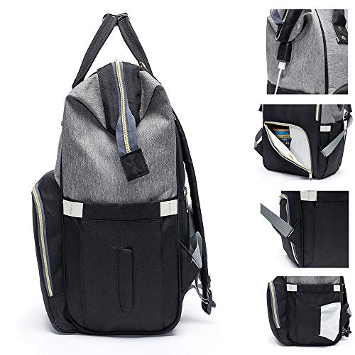 Mochila Bolsa Maternidade Lequeen Original Impermeável Porta mamadeira Menina Menino