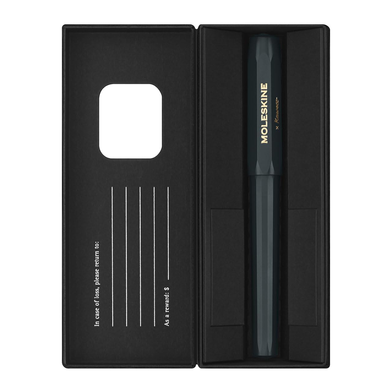 Moleskine Kaweco Ballpoint Pen, Green, Medium Point (0.7 MM), Blue Ink
