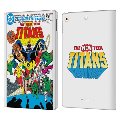 Étui Justice League pour iPad 10.2 en cuir Teen Titans