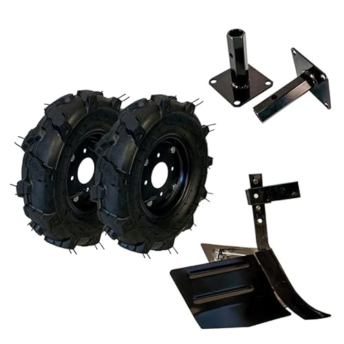 SAKAWA Kit Asurcador Motoazada Ruedas Neumáticas 400X8