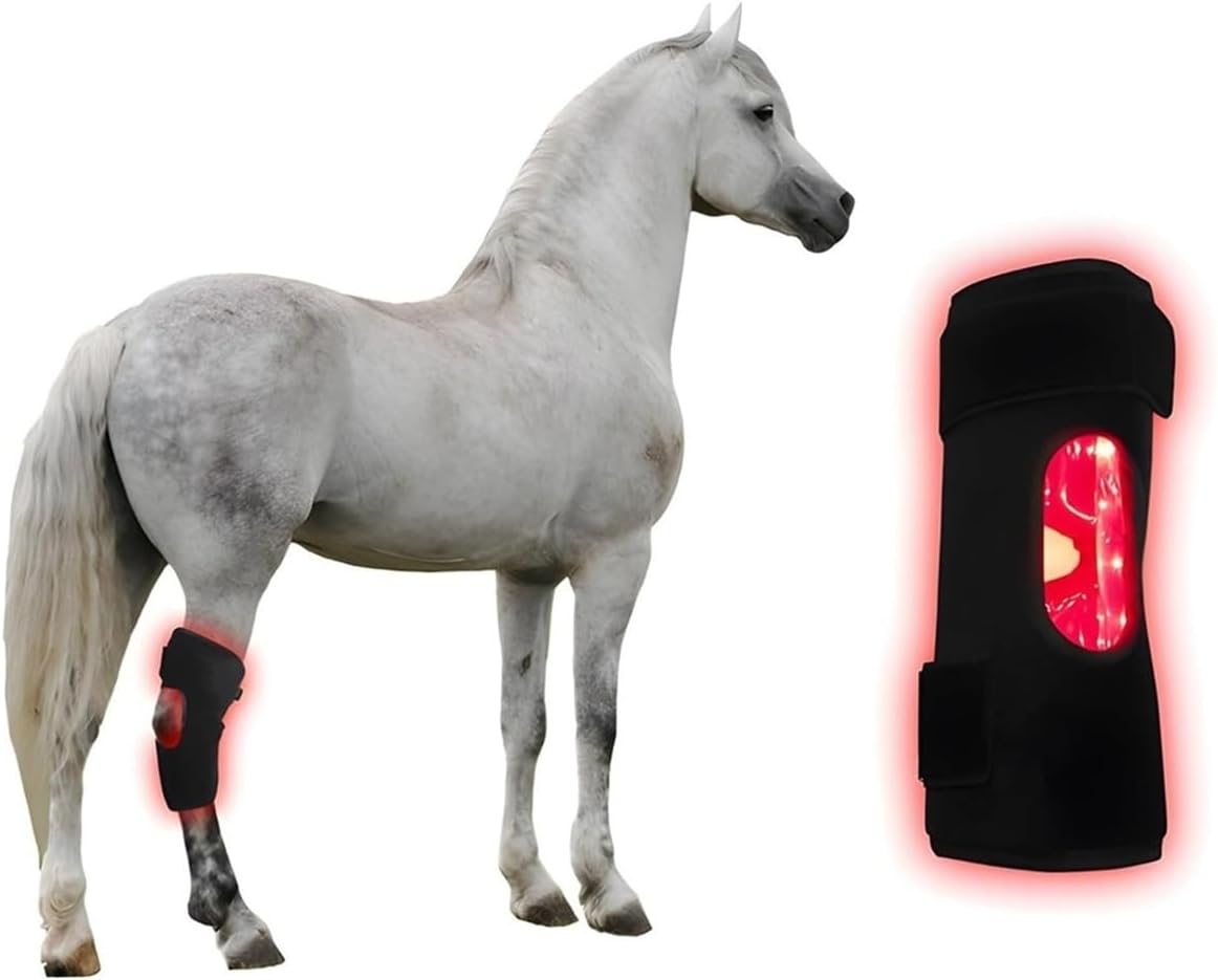Red Light Full Body Infrared Red Light Therapy for Horses, Equine Red Light Therapy Wrap with 660nm/850nm Adjustable Modes for Equine Joint Muscle Recovery(Burst)