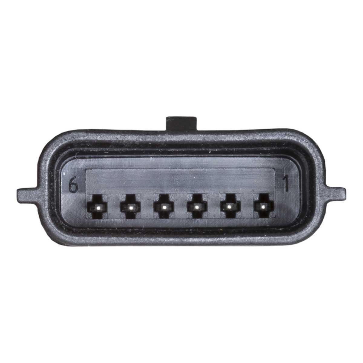 HELLA 6PV 009 978-811 Capteur, position d'accelerateur - pour direction à droite/à gauche - 6pôle - Boîte automatique/boîte de vitesses manuelle