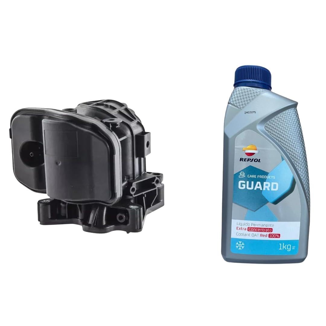 Coperchio Scambiatore Calore Multijet + Antigelo Radiatore Rosso 1L Liquido Refrigerante Universale Auto