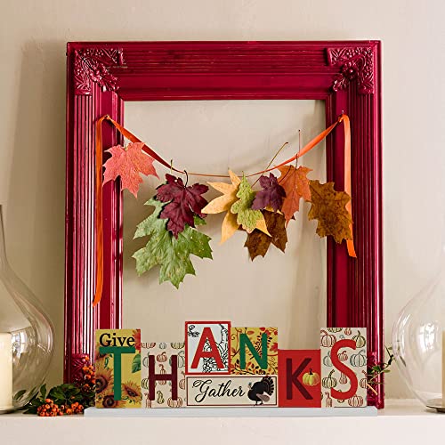 Thanksgiving Decorations And Christmas Decorations For Home, Double-Sided Festive Wooden Sign With Thanksgiving And Christmas For Home Decor, Decorative Sign For Table, Room, Tiered Tray,Mantel #TOP5