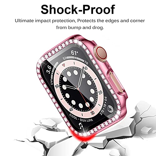 Miimall Bling Case Compatible for Apple Watch SE Series 6/5/4 44mm - Image 4