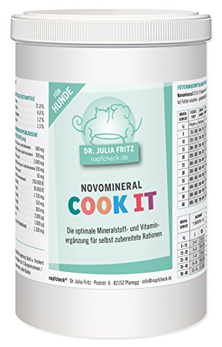 napfcheck Novomineral Cook It Gamelle pour Chien 1000 g