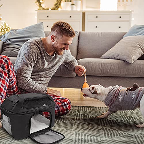 Prodigen Large Cat Carrier Pet Travel Bag for Small Medium Cats Dogs, Soft Pet Carrier for Small Medium Cats Dogs… - Image 8