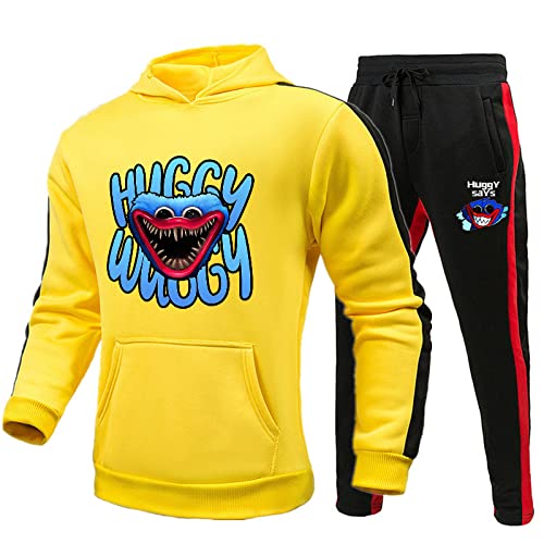 MISSLYY Poppy Playtime Hoodies, Horror Game 3D Imprimé Casual Sweats À Capuche À Manches Longues Costumes Vêtements À La Mode Cover