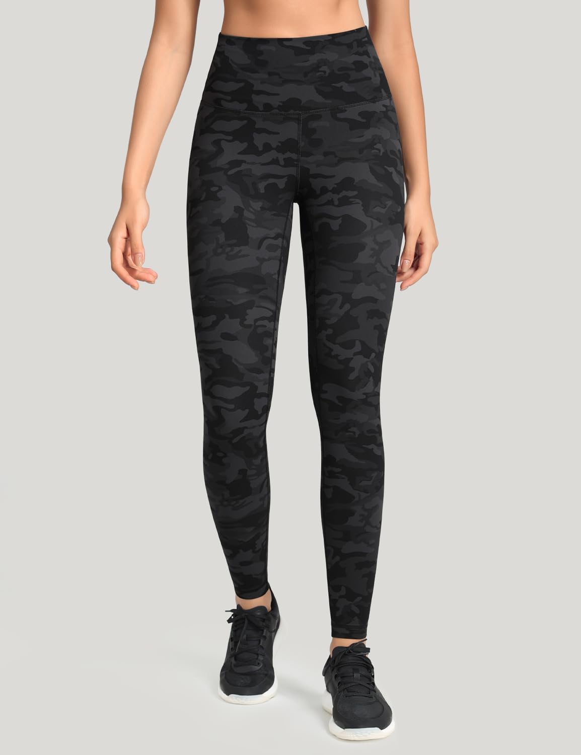 HeyNuts Workout Pro Leggings 28'', Compression High Waisted Workout Pants Full Length - Image 2