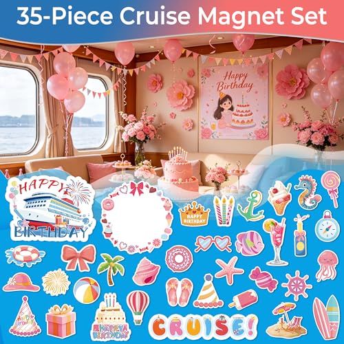 Set de 35 imanes decorativos náuticos para puerta miniatura 6