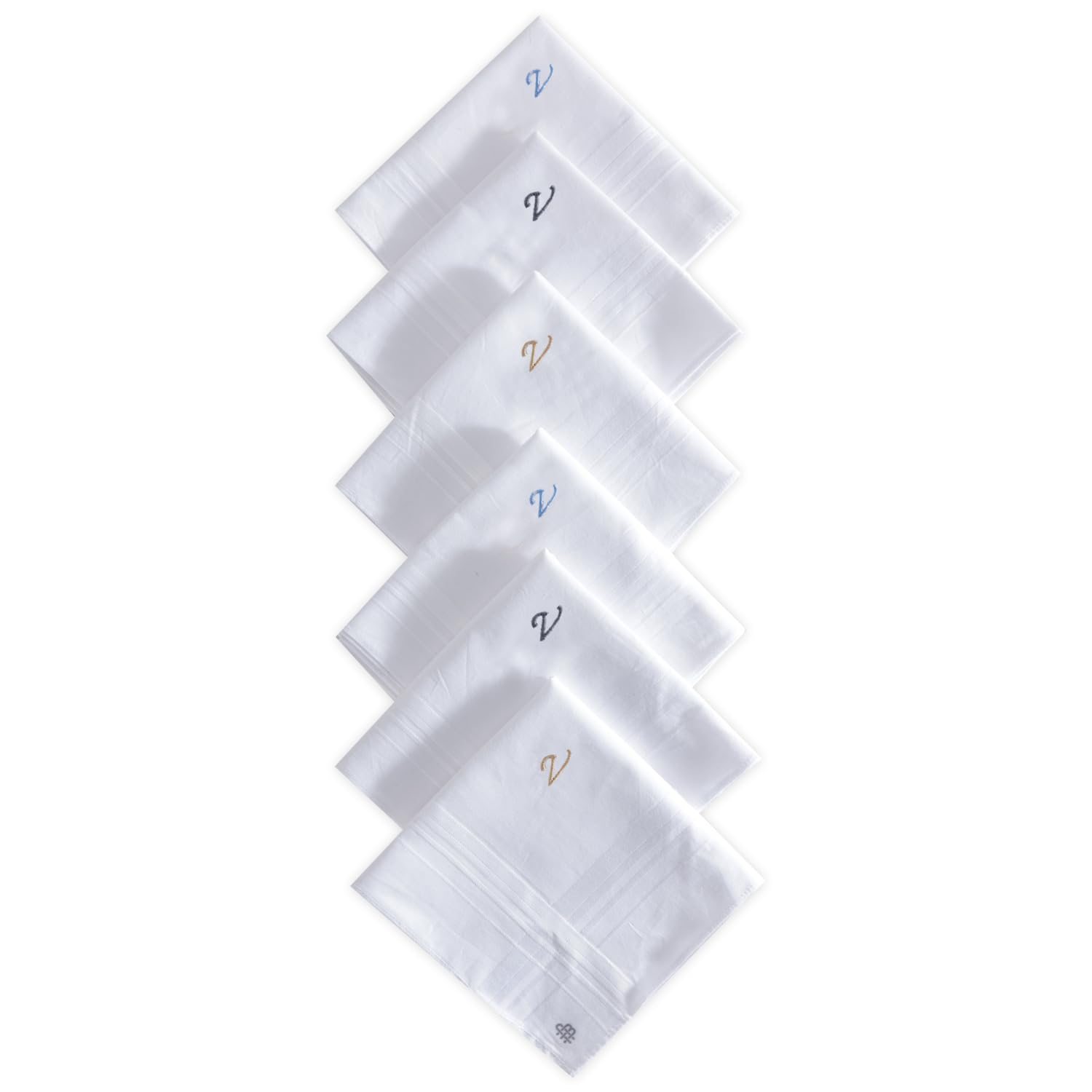 bonjour Men's Cotton Handkerchief (BRO5800-PO6-V_Assorted-Color and Print May Vary_Free)-picture-11