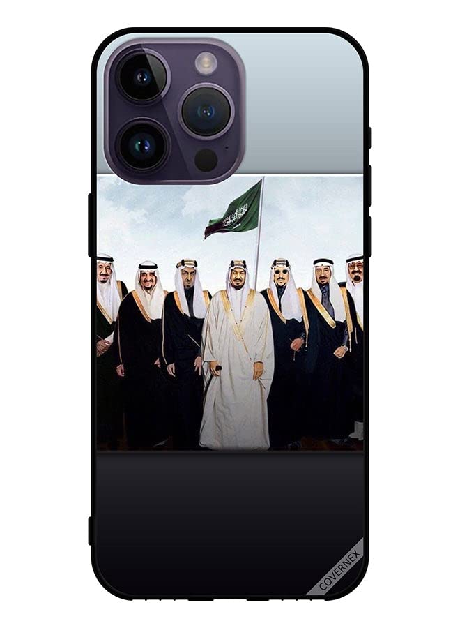TPU Protective Back Case Cover For Apple iPhone 14 Pro Max Kings Of Saudi Arabia
